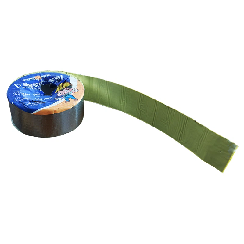 Aluminijasta folija butilna gumijasta trak